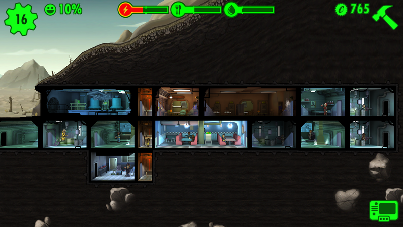 Illustration for article titled Fallout Shelter es el mejor homenaje en iOS a los juegos originales